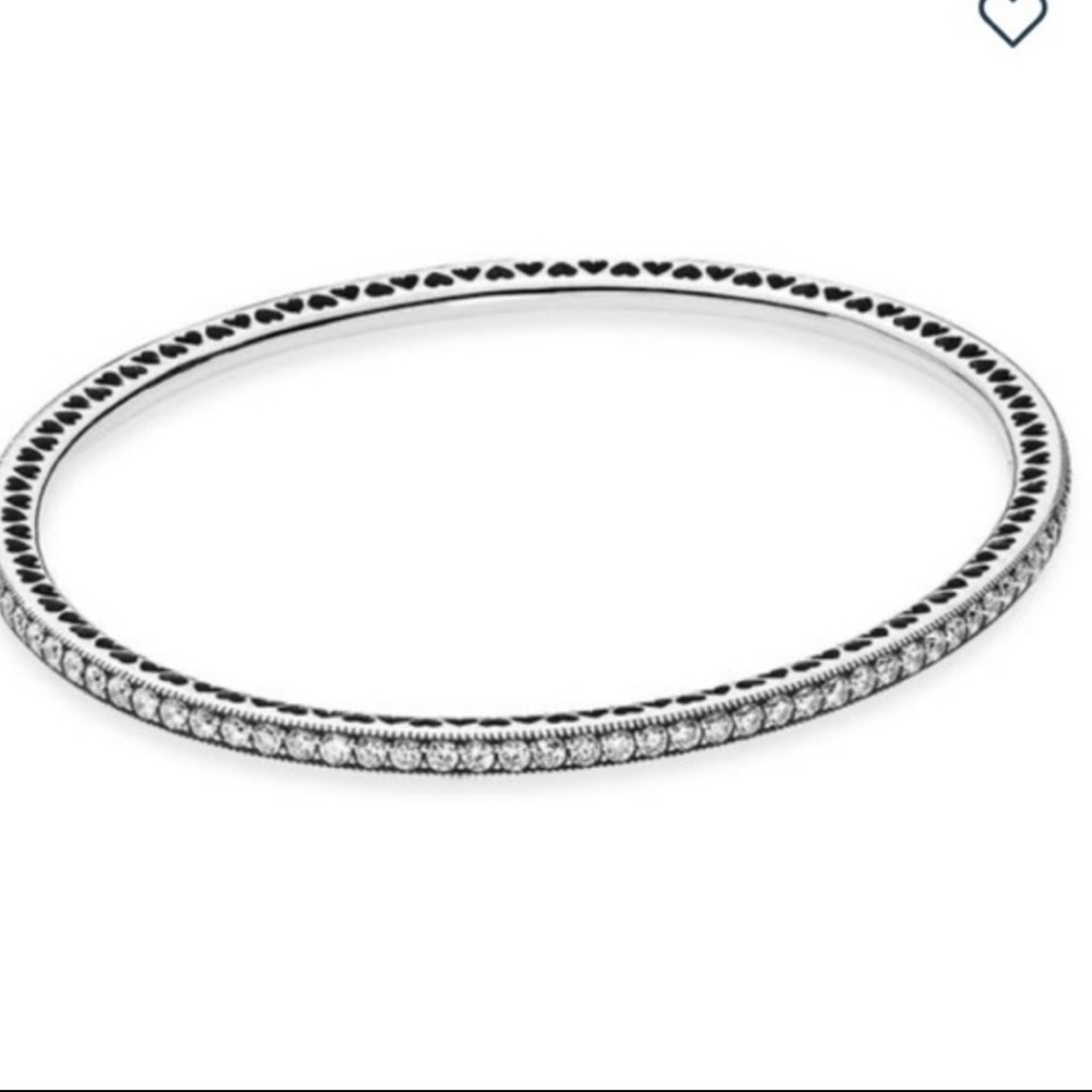 Pandora Sparkle and Hearts Bracelet